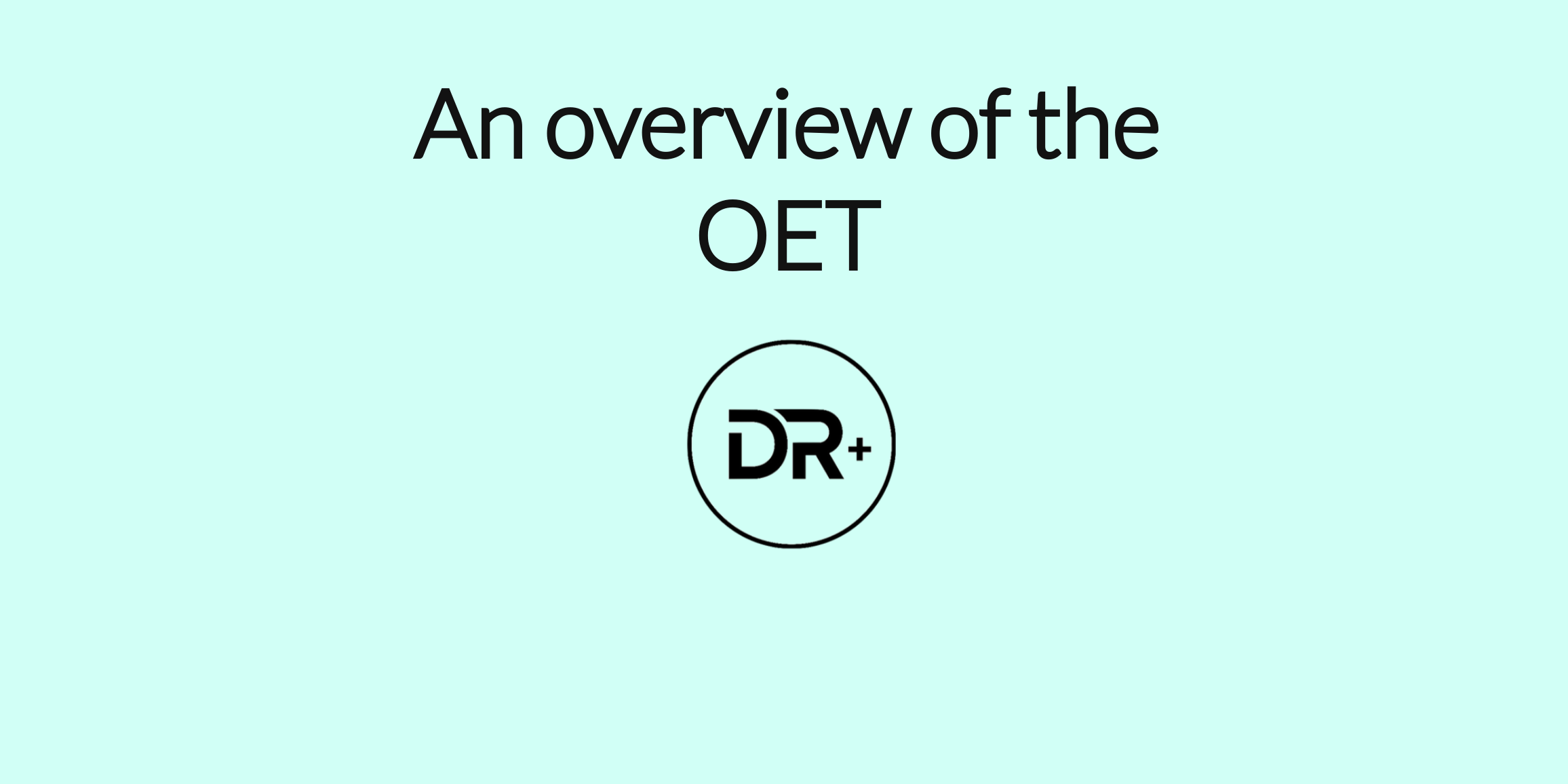 An Overview Of The Oet Doctors Relocate
